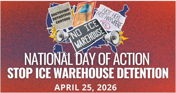 National Day of Action: Stop ICE Warehouse Detention!